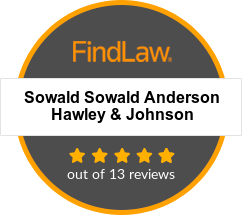 FindLaw | Sowald Sowald Anderson Hawley & Johnson | 5 star out of 13 reviews